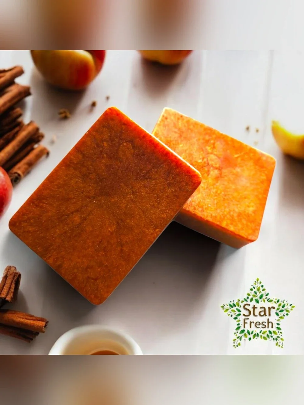 (2) 4oz Glycerin Bars- The Amanda & Rachel Orchard Chai